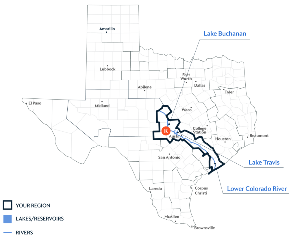 Region K - Regional Map TWF