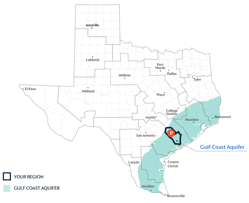 Region P - Regional Map TWF